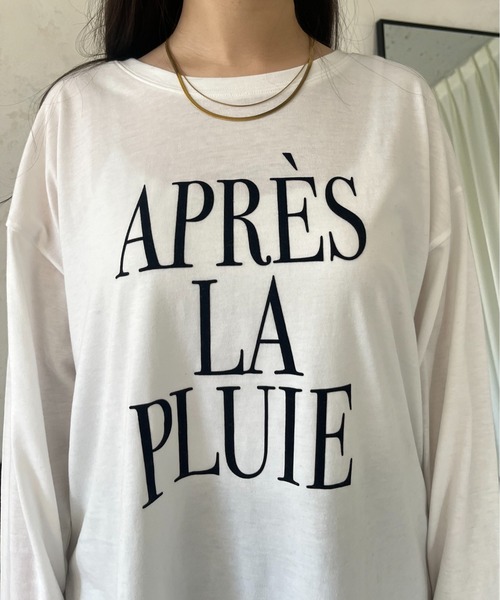 prose verse(プロズヴェール)の「【ロゴが選べる】BIGロゴロンT(Tシャツ/カットソー・レディース・ホワイト/ホワイト系その他・MEDIUM)」の20枚目の写真