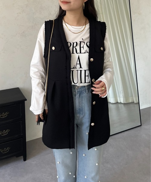 prose verse(プロズヴェール)の「【ロゴが選べる】BIGロゴロンT(Tシャツ/カットソー・レディース・ホワイト/ホワイト系その他・MEDIUM)」の22枚目の写真
