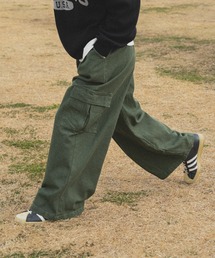 kutir | デニムイージーワイドカーゴパンツ(デニムパンツ)