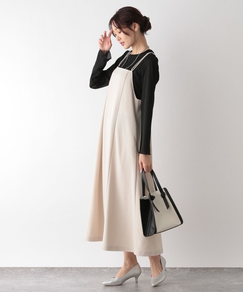 GLOBAL WORK(グローバルワーク)の「ラメリブクルーネック長袖/MATINEE LINE/993328(Tシャツ/カットソー・レディース・ブラック/シルバー・MEDIUM/LARGE)」の20枚目の写真