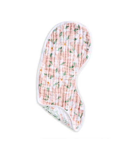 aden + anais essentials（エイデンアンドアネイエッセンシャルズ）の「バーピービブ（スタイ/よだれかけ・キッズ・ホワイト×カーキブラウン/ホワイト×グリーン/アニマル/ホワイト×ピンク・FREE）」の18枚目の写真