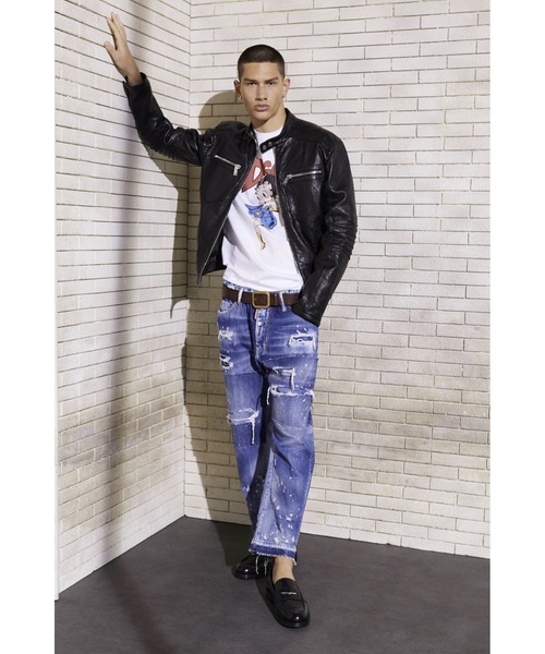 DSQUARED2(ディースクエアード)の「BETTY BOOP COOL FIT TEE /0241(Tシャツ/カットソー・メンズ・ホワイト/ブラック・L/XL/S/M)」の4枚目の写真
