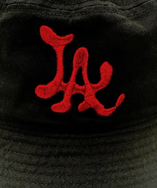 NEONSIGN(ネオンサイン)の「NEONSIGN/ネオンサイン/Bucket Hat “LA Ketchup”(ハット・メンズ・ブラック・F)」の4枚目の写真