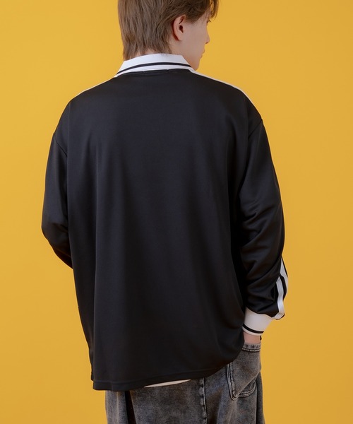 improves(インプローブス)の「プリント 長袖 サッカーシャツ(Tシャツ/カットソー・メンズ・ホワイト/ブラック/ネイビー/ワイン・MEDIUM/LARGE)」の15枚目の写真