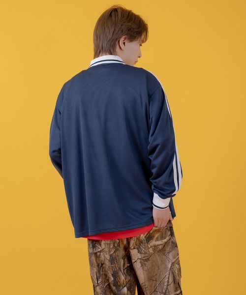 improves(インプローブス)の「プリント 長袖 サッカーシャツ(Tシャツ/カットソー・メンズ・ホワイト/ブラック/ネイビー/ワイン・MEDIUM/LARGE)」の19枚目の写真