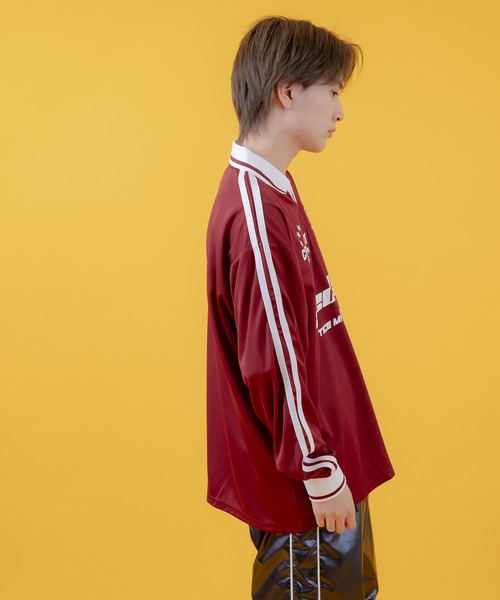 improves(インプローブス)の「プリント 長袖 サッカーシャツ(Tシャツ/カットソー・メンズ・ホワイト/ブラック/ネイビー/ワイン・MEDIUM/LARGE)」の22枚目の写真