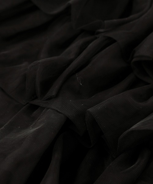 URBAN CHERRY（アーバンチェリー）の「チュールティアードスカート（スカート・キッズ・ピンク/アイボリー/ブラック・120cm/130cm/140cm/110cm）」の12枚目の写真