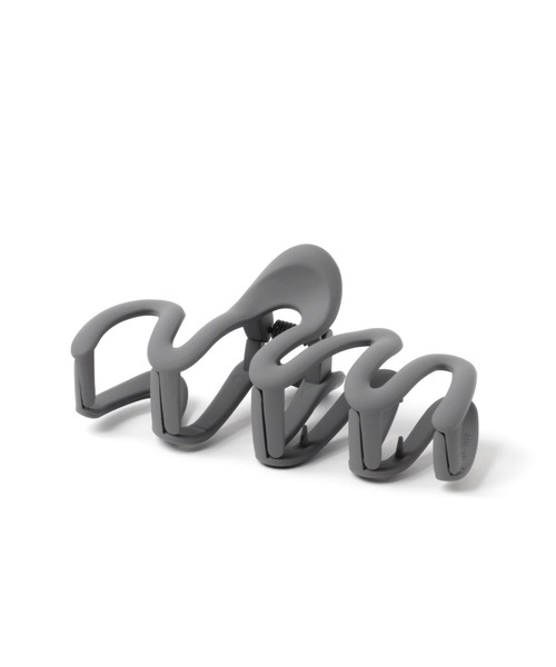 LAKOLE（ラコレ）の「うねうねマットバンスクリップ / 102702（バレッタ/ヘアクリップ・レディース・グレー/ピンク/カーキ・FREE）」の5枚目の写真