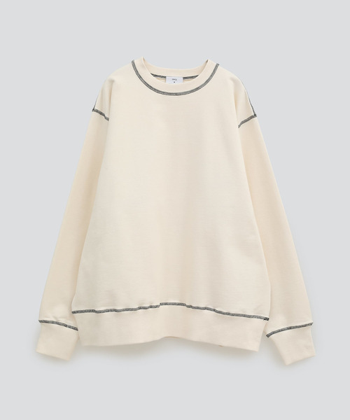 CONVERSE TOKYO(コンバーストウキョウ)の「BACK STAR★ PATCH SWEAT(スウェット・レディース・ミント/ブラック/アイボリー・FREE)」の4枚目の写真