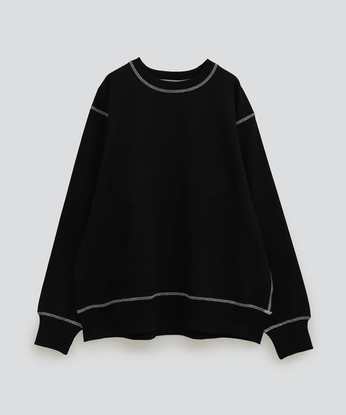 CONVERSE TOKYO(コンバーストウキョウ)の「BACK STAR★ PATCH SWEAT(スウェット・レディース・ミント/ブラック/アイボリー・FREE)」の9枚目の写真