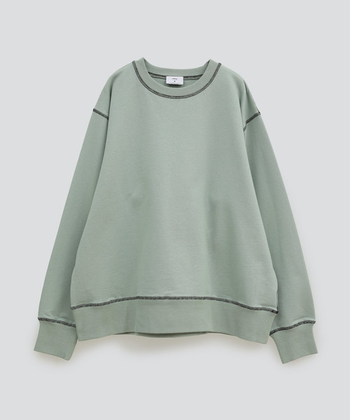 CONVERSE TOKYO(コンバーストウキョウ)の「BACK STAR★ PATCH SWEAT(スウェット・レディース・ミント/ブラック/アイボリー・FREE)」の8枚目の写真