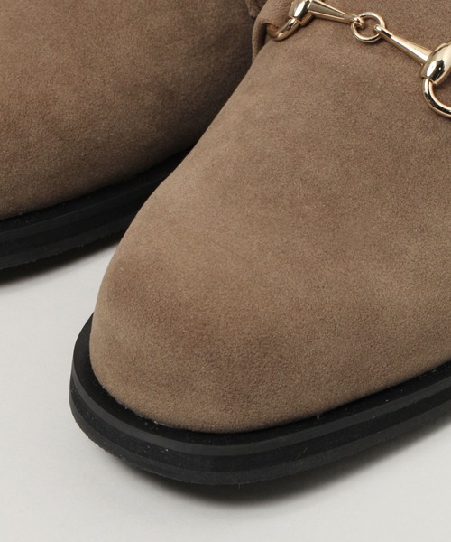 RAGEBLUE（レイジブルー）の「デザインヒールミュール（ドレスシューズ・メンズ・キャメル・MEDIUM/LARGE）」の7枚目の写真