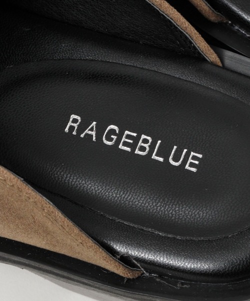 RAGEBLUE（レイジブルー）の「デザインヒールミュール（ドレスシューズ・メンズ・キャメル・MEDIUM/LARGE）」の10枚目の写真
