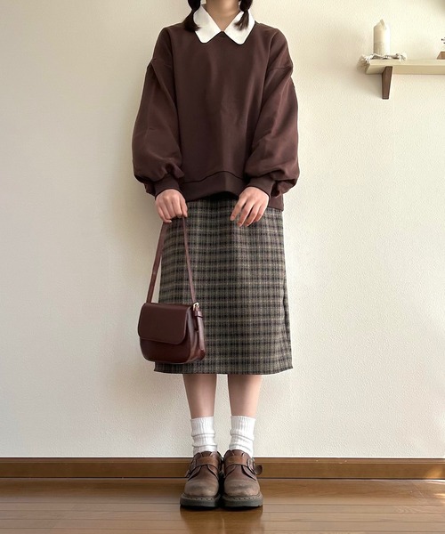 Cham.(チャム)の「エコレザーミニバッグ(ハンドバッグ・レディース・ホワイト/ブラック/ベージュ/ブラウン・F)」の7枚目の写真