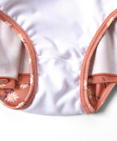 セール】ハート・いちご・花柄リボンワンピース水着（水着）｜apres