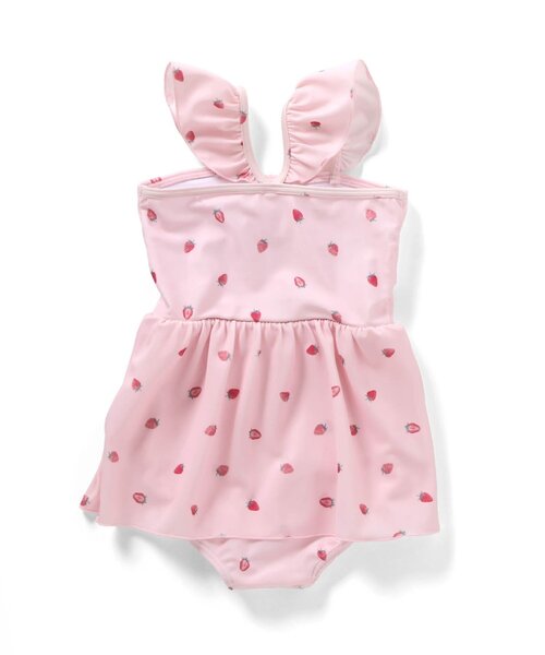 apres les cours（アプレレクール）の「ハート・いちご・花柄リボンワンピース水着（水着・キッズ・アイボリー/ピンク/レッド・80/90/100/110/120/130/140）」の18枚目の写真