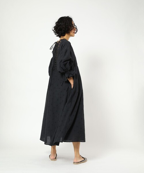 Freada(フリーダ)の「Freada/フリーダ インドバックレースワンピース(ワンピース・レディース・ブラック/ホワイト・ONE SIZE)」の20枚目の写真