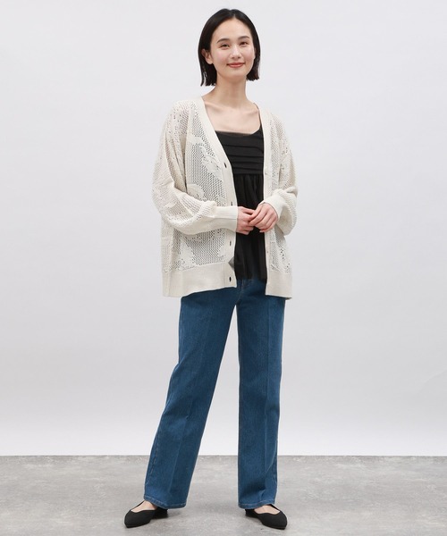 LAKOLE（ラコレ）の「チュールキャミ / 111287（キャミソール・レディース・ブラック/グレー/アイボリー・FREE）」の21枚目の写真