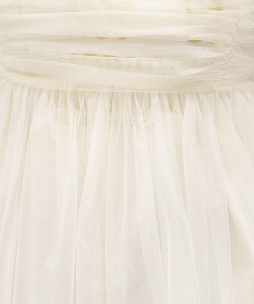 LAKOLE（ラコレ）の「チュールキャミ / 111287（キャミソール・レディース・ブラック/グレー/アイボリー・FREE）」の11枚目の写真