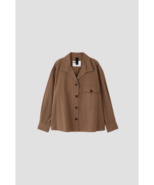 MHL.（エムエイチエル）の「DRY COTTON LINEN PLAINWEAVE（シャツ