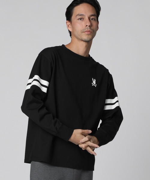セール】[EC限定]スリーブライン ロングスリーブTシャツ（T