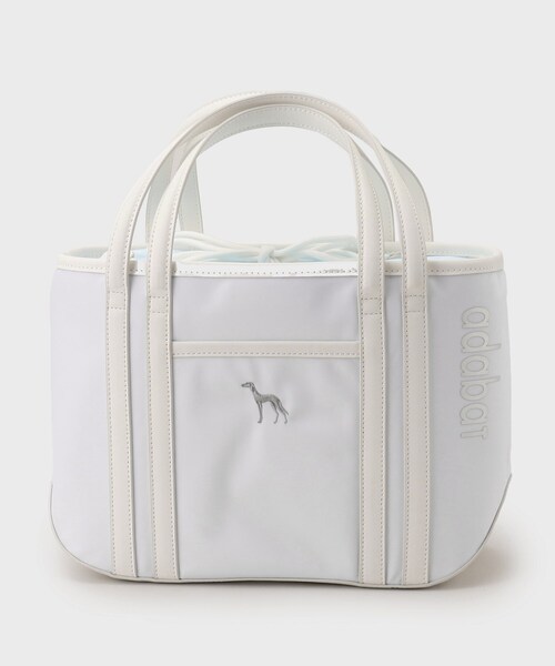 adabat（アダバット）の「◆巾着タイプ カートバッグ（トートバッグ・レディース・ネイビー/ホワイト・00）」の15枚目の写真