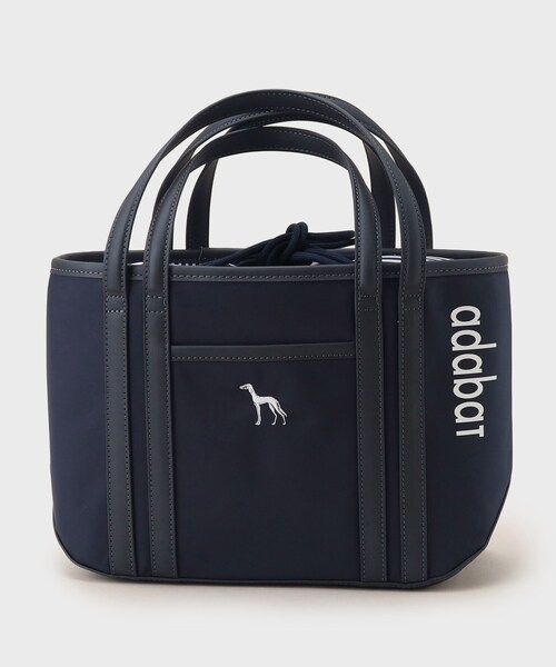 adabat（アダバット）の「◆巾着タイプ カートバッグ（トートバッグ・レディース・ネイビー/ホワイト・00）」の14枚目の写真