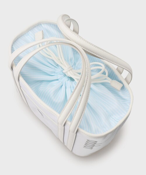 adabat（アダバット）の「◆巾着タイプ カートバッグ（トートバッグ・レディース・ネイビー/ホワイト・00）」の7枚目の写真