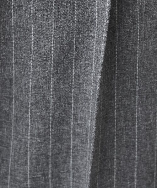 cloenc（クロエンス）の「◆【マシンウォッシュ】ピンストライプテーパードパンツ（その他パンツ・レディース・グレー系2/チャコール/ネイビー系2・02/01/03）」の14枚目の写真