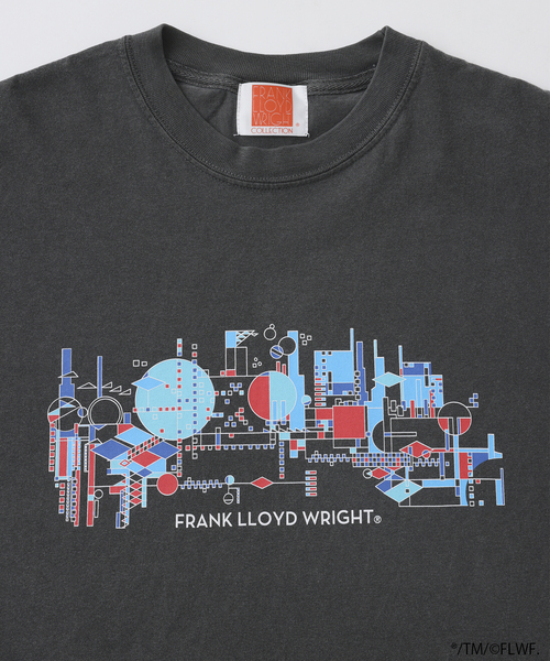 JOURNAL STANDARD(ジャーナルスタンダード)の「Frank Lloyd Wright / フランク・ロイド・ライト 別注Tシャツ(Tシャツ/カットソー・メンズ・ブラック×ブラック/ブラック系その他/ブラックミックス/ホワイト系その他/ホワイト/ブラック・LARGE/MEDIUM)」の13枚目の写真