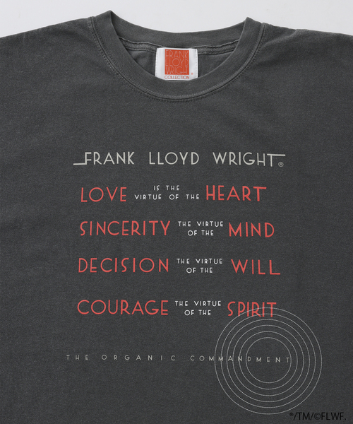 JOURNAL STANDARD(ジャーナルスタンダード)の「Frank Lloyd Wright / フランク・ロイド・ライト 別注Tシャツ(Tシャツ/カットソー・メンズ・ブラック×ブラック/ブラック系その他/ブラックミックス/ホワイト系その他/ホワイト/ブラック・LARGE/MEDIUM)」の15枚目の写真
