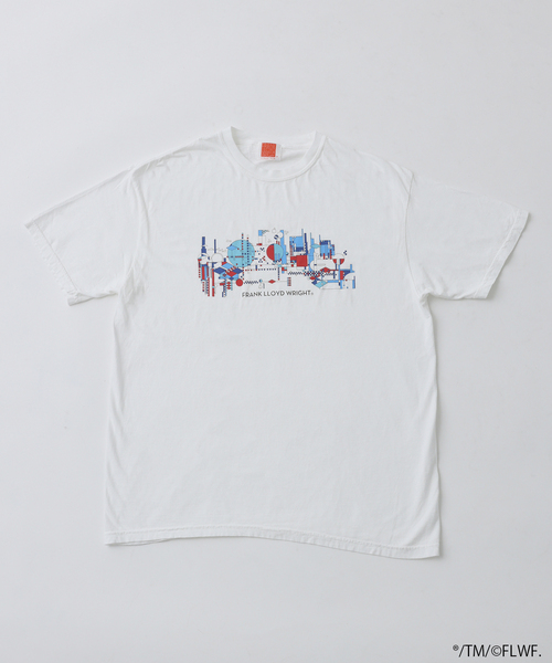 JOURNAL STANDARD(ジャーナルスタンダード)の「Frank Lloyd Wright / フランク・ロイド・ライト 別注Tシャツ(Tシャツ/カットソー・メンズ・ブラック×ブラック/ブラック系その他/ブラックミックス/ホワイト系その他/ホワイト/ブラック・LARGE/MEDIUM)」の16枚目の写真