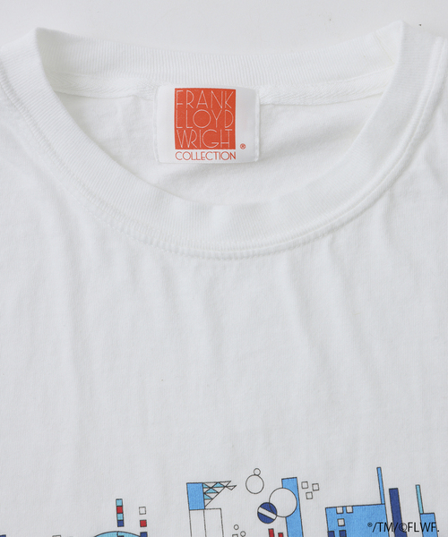 JOURNAL STANDARD(ジャーナルスタンダード)の「Frank Lloyd Wright / フランク・ロイド・ライト 別注Tシャツ(Tシャツ/カットソー・メンズ・ブラック×ブラック/ブラック系その他/ブラックミックス/ホワイト系その他/ホワイト/ブラック・LARGE/MEDIUM)」の18枚目の写真