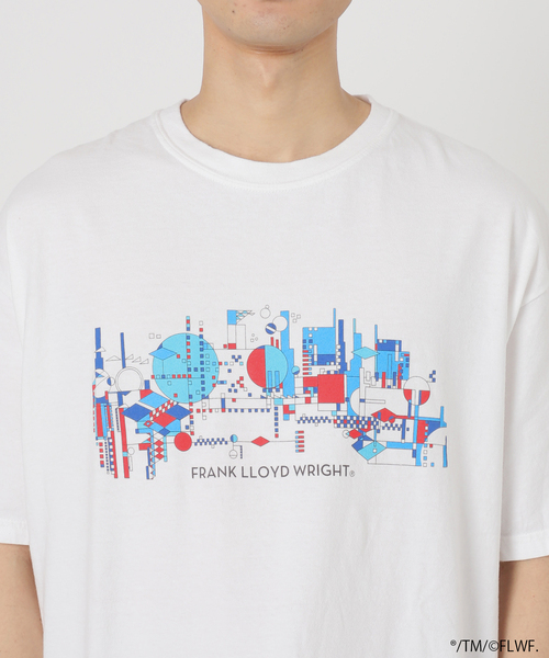 フランクロイドライト Tシャツ アートTシャツ 建築家 フランク・ロイド・ライト フランクロイド 建築 | ビンテージ
