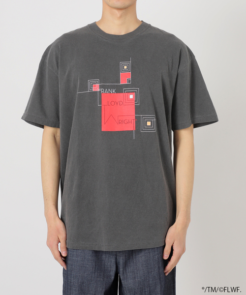 FRANK LLOYD WRIGHT Tシャツ 黒 Lサイズ JOURNAL STANDARD tシャツ Frank Lloyd Wright / フランク