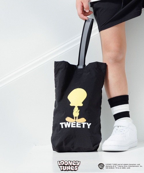 LOWRYS FARM（ローリーズファーム）の「ＴＷＥＥＴＹシューズＢＡＧ　107949（ハンドバッグ・キッズ・ホワイト/ブラック・FREE）」の2枚目の写真