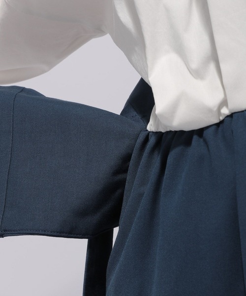 HARE(ハレ)の「コルセットデザインワンピース(HARE)(ワンピース・レディース・ブラック/ブルー・FREE)」の4枚目の写真