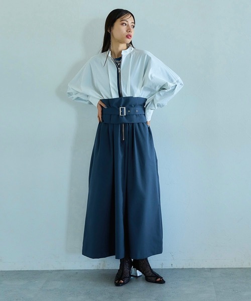 HARE(ハレ)の「コルセットデザインワンピース(HARE)(ワンピース・レディース・ブラック/ブルー・FREE)」の19枚目の写真