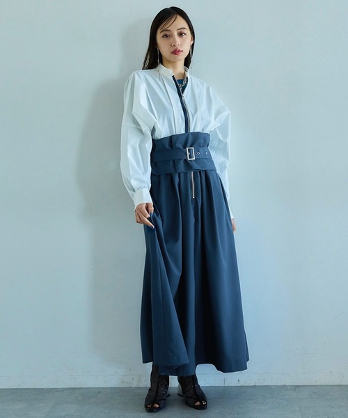 HARE(ハレ)の「コルセットデザインワンピース(HARE)(ワンピース・レディース・ブラック/ブルー・FREE)」の20枚目の写真