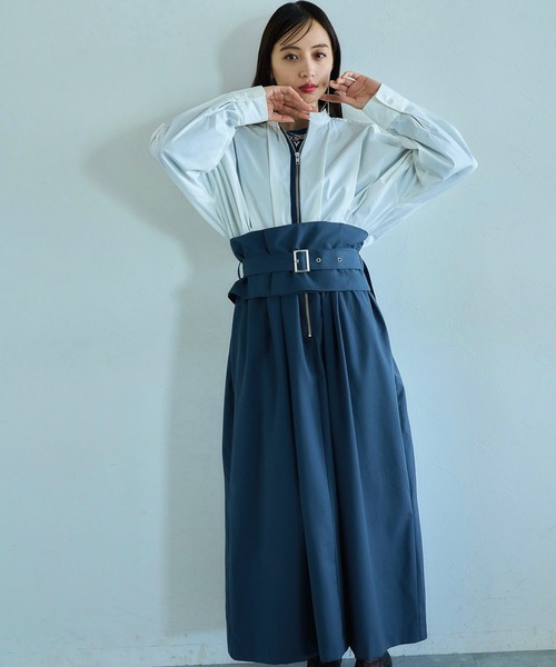 HARE(ハレ)の「コルセットデザインワンピース(HARE)(ワンピース・レディース・ブラック/ブルー・FREE)」の14枚目の写真