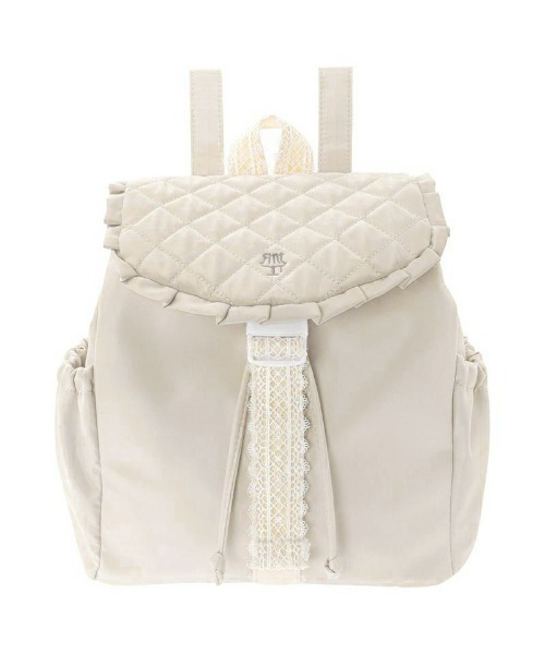 F i.n.t(フィント)の「キルティングフラップミニリュック/fint(バックパック/リュック・レディース・ブラック/アイボリー・FREE)」の21枚目の写真