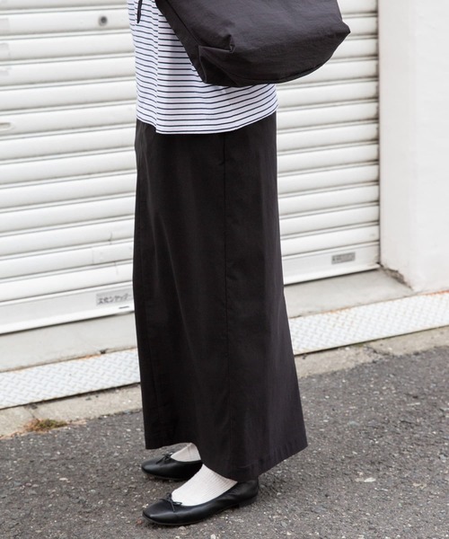 FORK&SPOON（フォークアンドスプーン）の「FORK&SPOON　idealstretchリネンブレンドスカート（スカート・レディース・オリーブ/ブラック・2/1）」の16枚目の写真