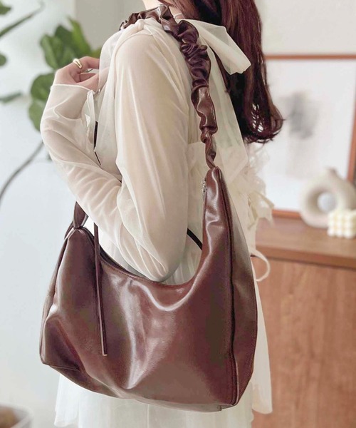 apres jour clair】ギャザーショルダーバッグ【ZOZOTOWN限定アイテム
