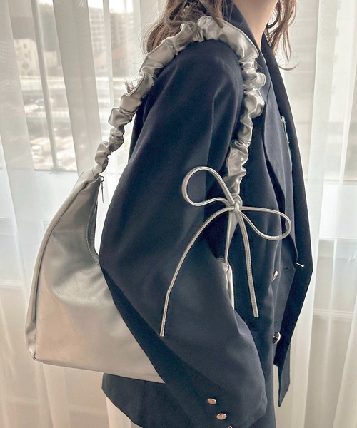 apres jour clair】ギャザーショルダーバッグ【ZOZOTOWN限定アイテム