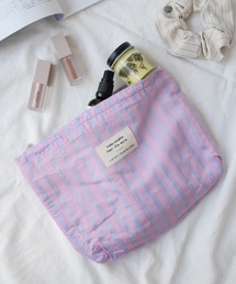 Port（ポート）の「【 Sowel. / ソエル 】 カラー ストライプ メイクポーチ / マルチポーチ #（ポーチ）」