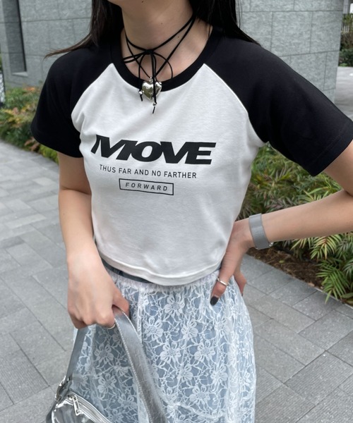 WEGO(ウィゴー)の「WEGO/ラグランちびT(Tシャツ/カットソー・レディース・ホワイト/ホワイト系その他/その他1・FREE)」の15枚目の写真