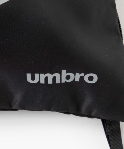 UMBRO(アンブロ)の「∴WEGO/別注UMBROナップサック(バックパック/リュック・メンズ・ブラック/グレー・FREE)」の8枚目の写真