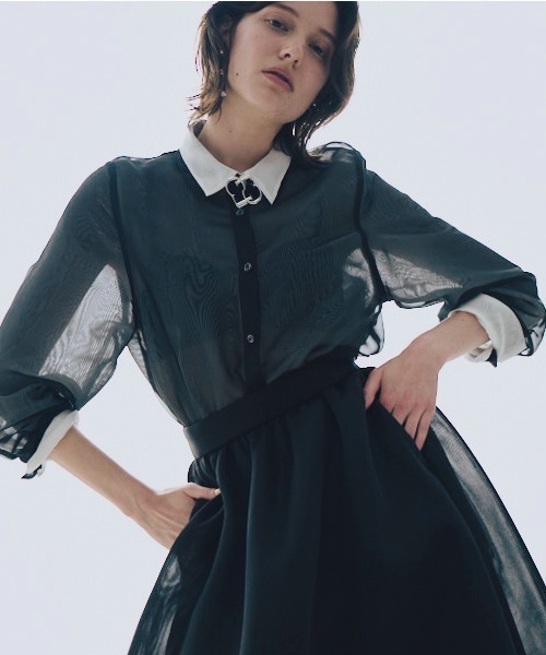 CELFORD（セルフォード）の「シアーシャツ（シャツ/ブラウス）」 - WEAR