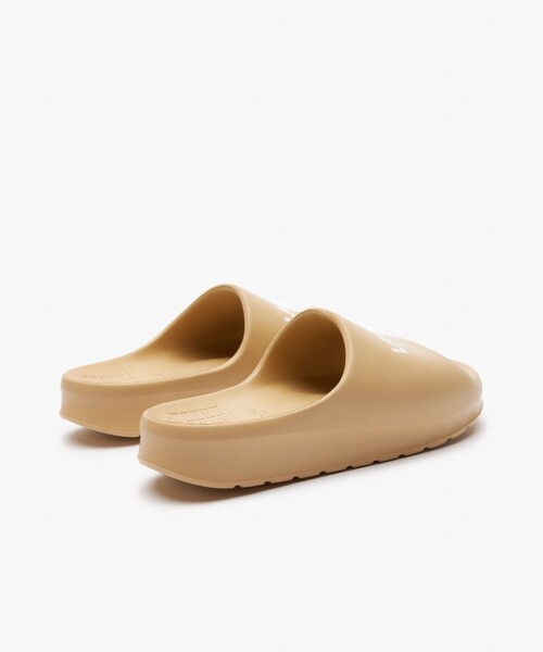 LACOSTE（ラコステ）の「ウィメンズ SERVE SLIDE 2.0 124 1 CFA（サンダル・レディース・ベージュ/ピンク・25.0cm/24.0cm/23.5cm/22.5cm）」の4枚目の写真