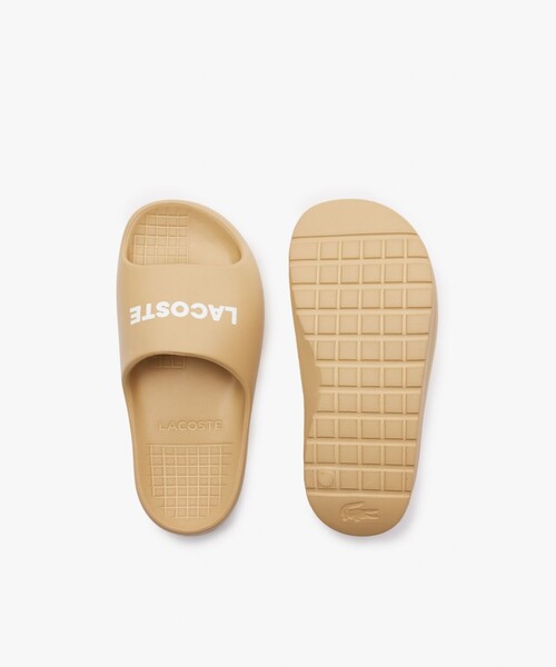 LACOSTE（ラコステ）の「ウィメンズ SERVE SLIDE 2.0 124 1 CFA（サンダル・レディース・ベージュ/ピンク・25.0cm/24.0cm/23.5cm/22.5cm）」の5枚目の写真